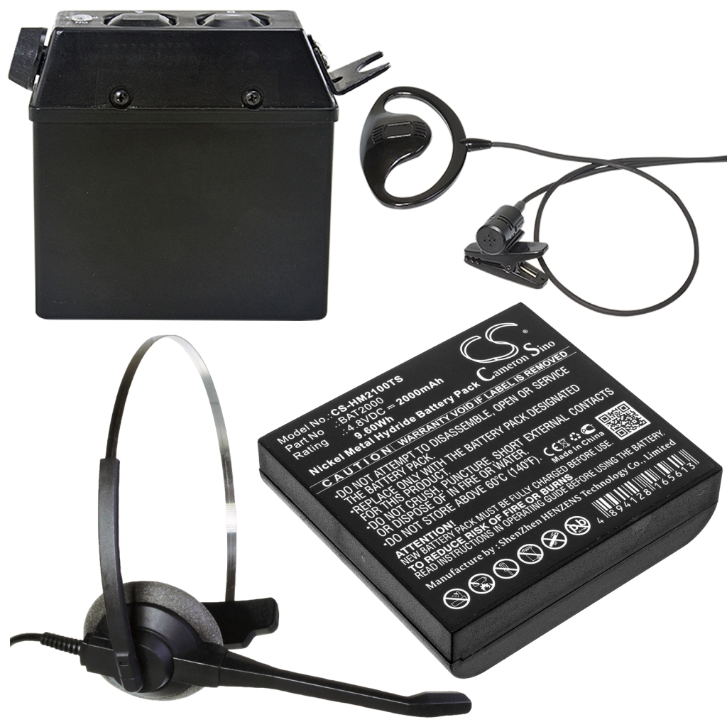 Wireless Headset Akkus HME COM 2000