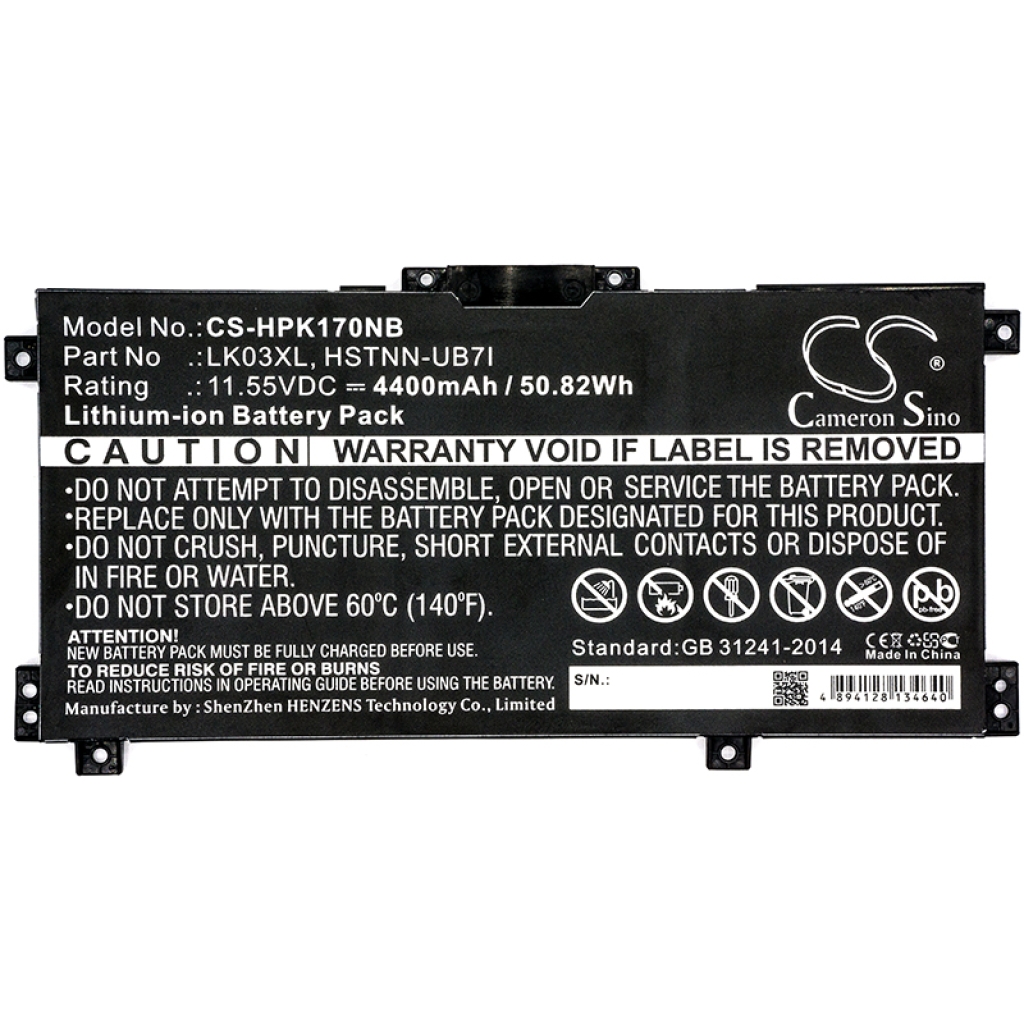 Battery Replaces LK03055XL