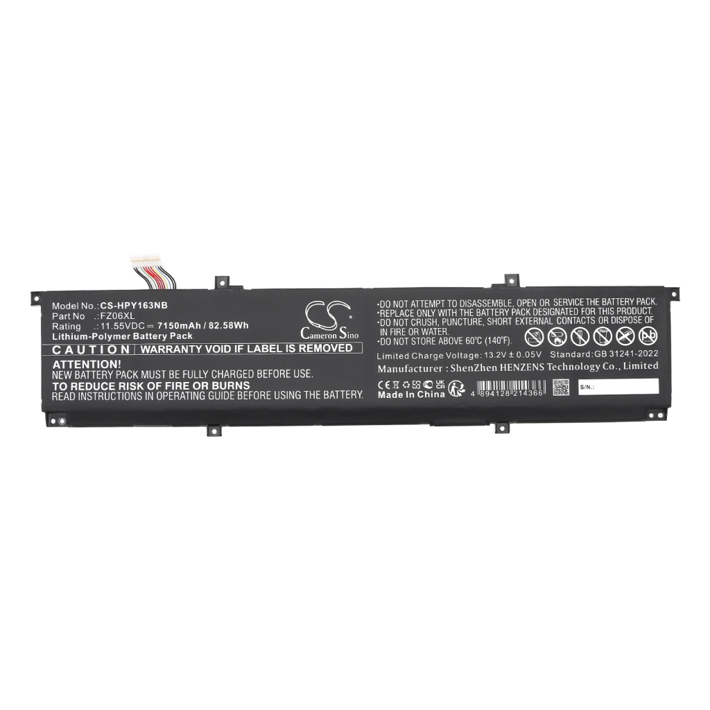 Laptop Akkus HP CS-HPY163NB