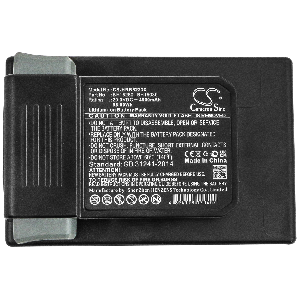 Vacuum Battery Hoover BH57300PC
