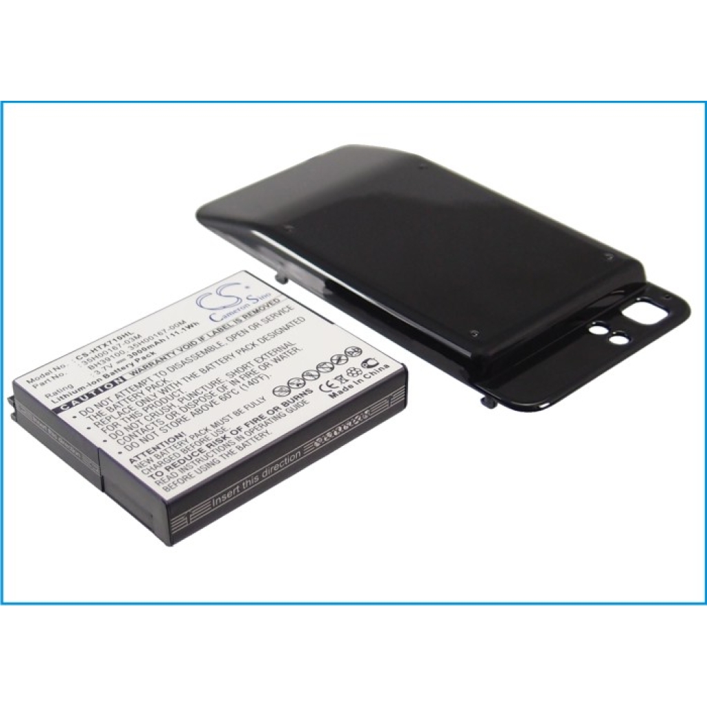 Akku kompatibel mit HTC Telstra CS-HTX710HL
