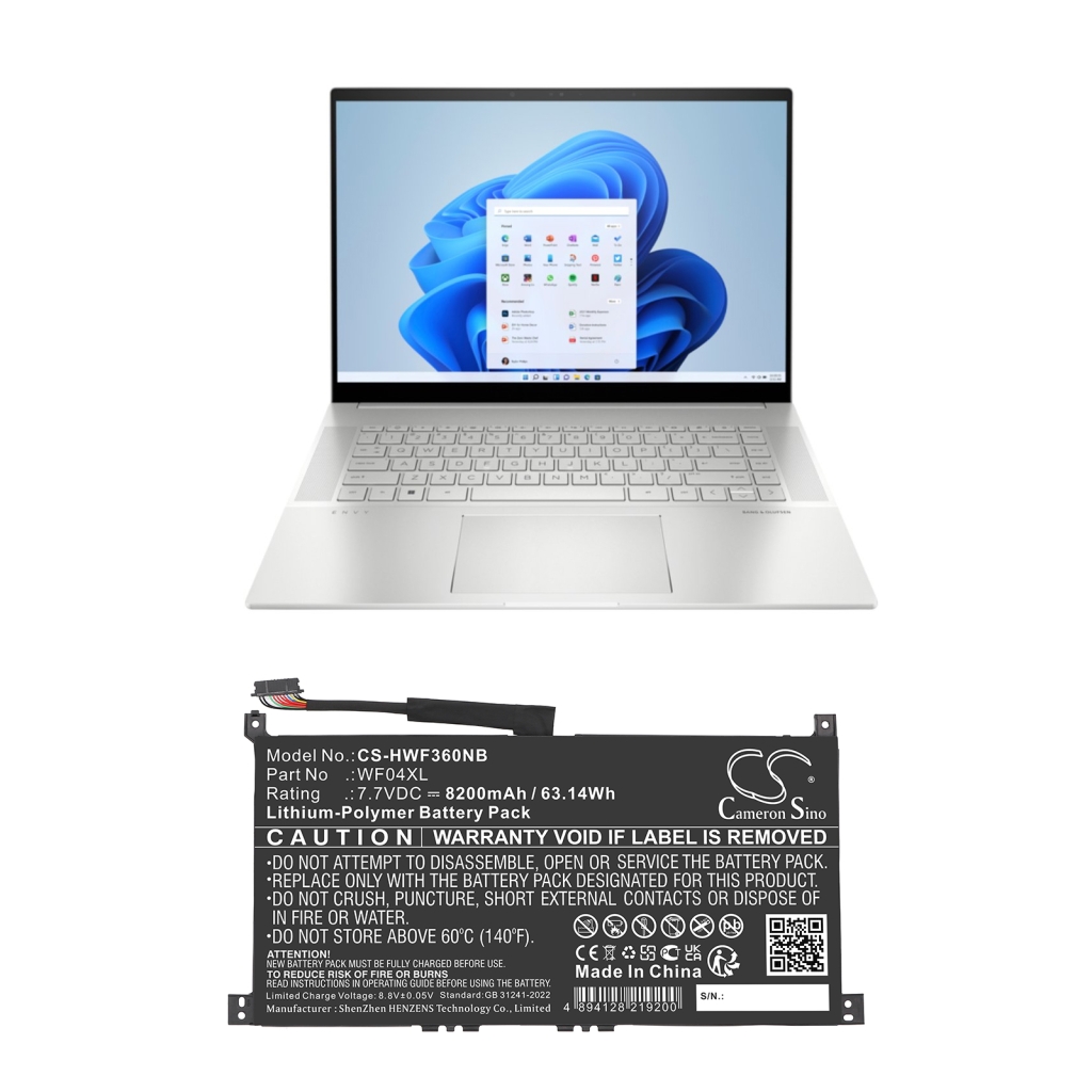 Laptop Akkus HP CS-HWF360NB