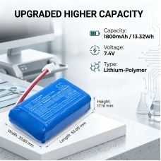 Kompatibler Ersatzakku für hawkmed AEC903466