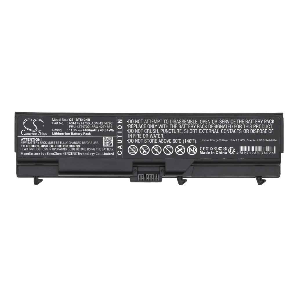 Notebook battery Lenovo ThinkPad T420(4180Q7C)