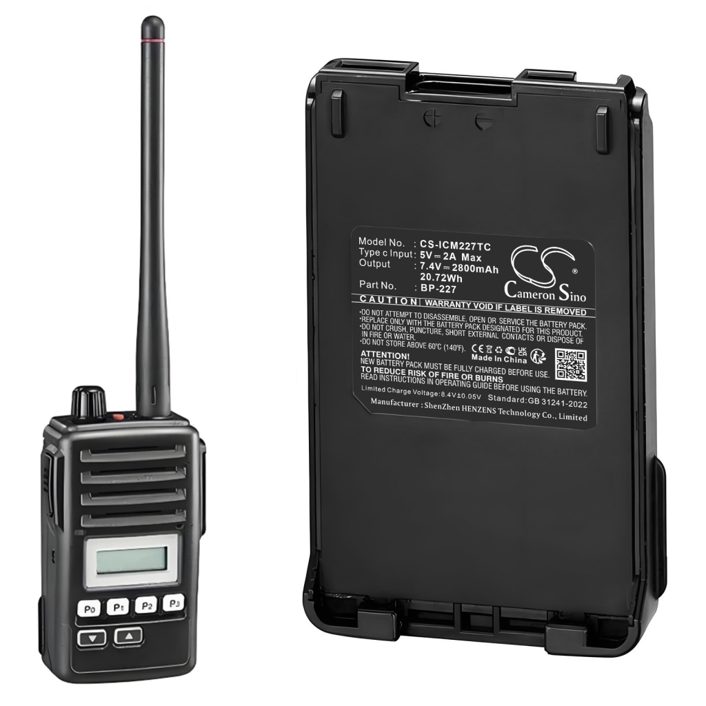 Two-Way Radio Battery Icom IC-V80