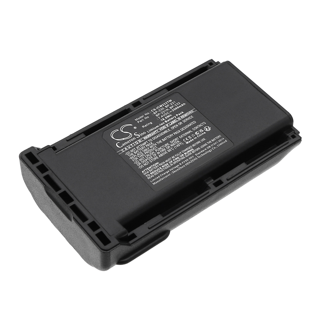 Two-Way Radio Battery Icom CS-ICM233TW