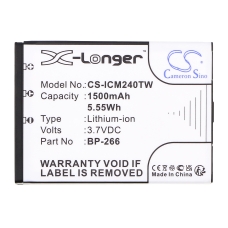 Compatible battery replacement for Icom BP-266,PB-19