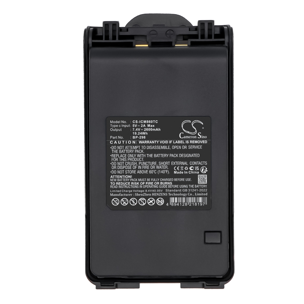 Two-Way Radio Battery Icom IC-F30