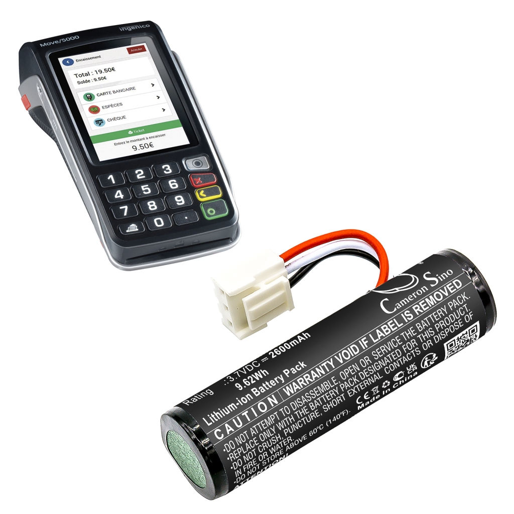 Bezahlterminal Akkus Ingenico Move 5000 Bluetooth