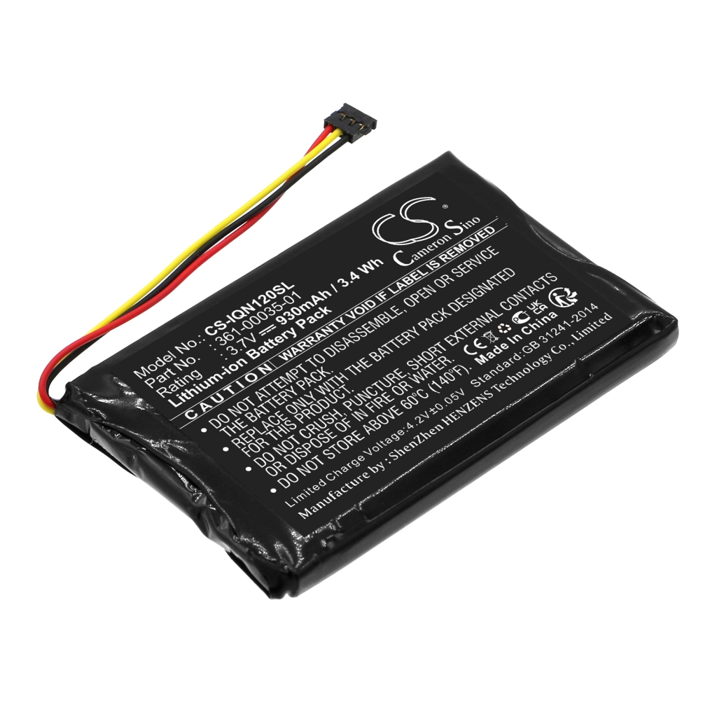 Navigationssysteme Akkus Garmin CS-IQN120SL