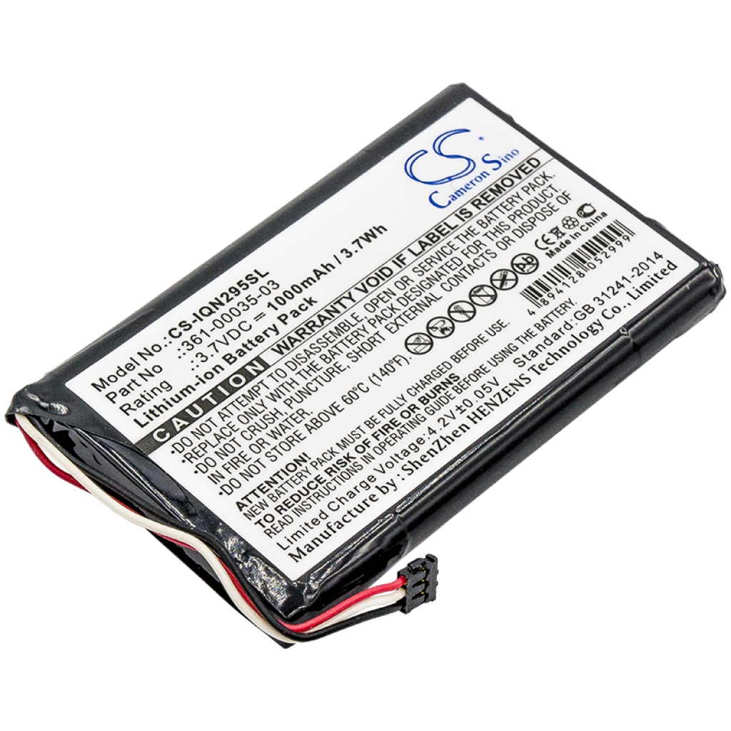 Navigationssysteme Akkus Garmin CS-IQN295SL