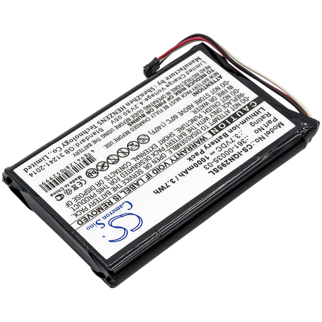 Navigationssysteme Akkus Garmin CS-IQN295SL