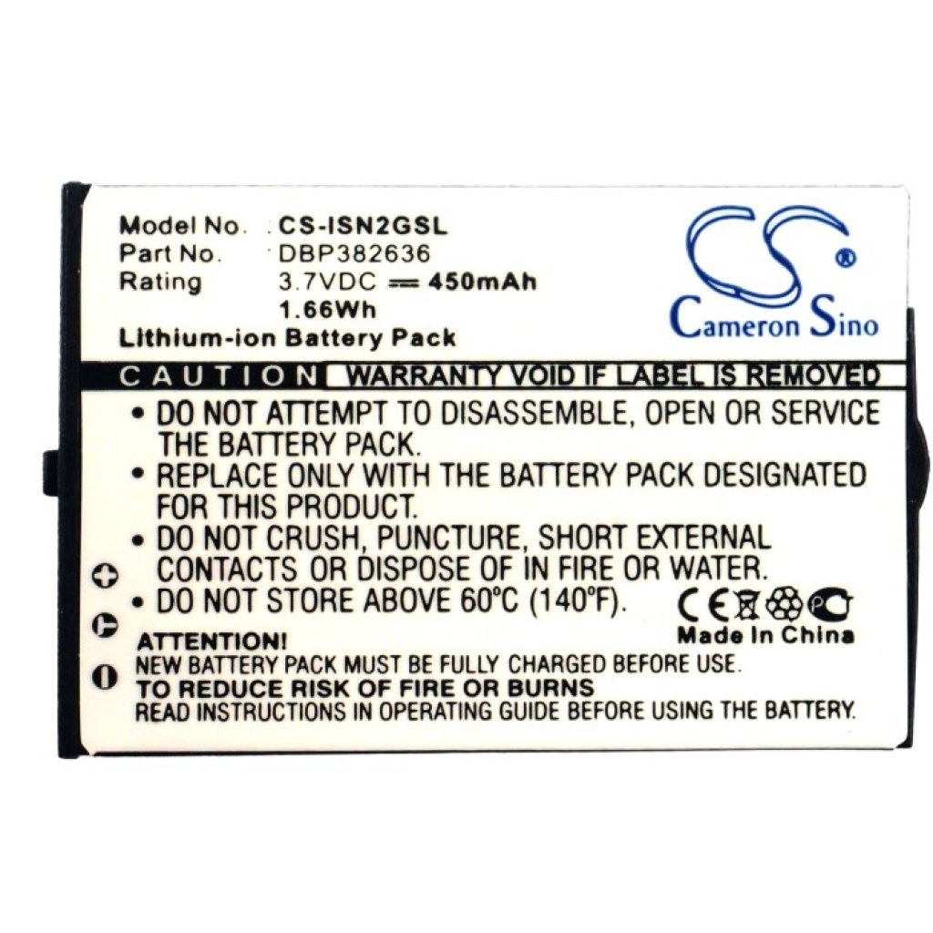 MP3, MP4, PMP Battery INSIGNIA CS-ISN2GSL