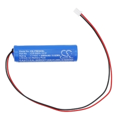 Compatible battery replacement for  ICR18650-1S1P