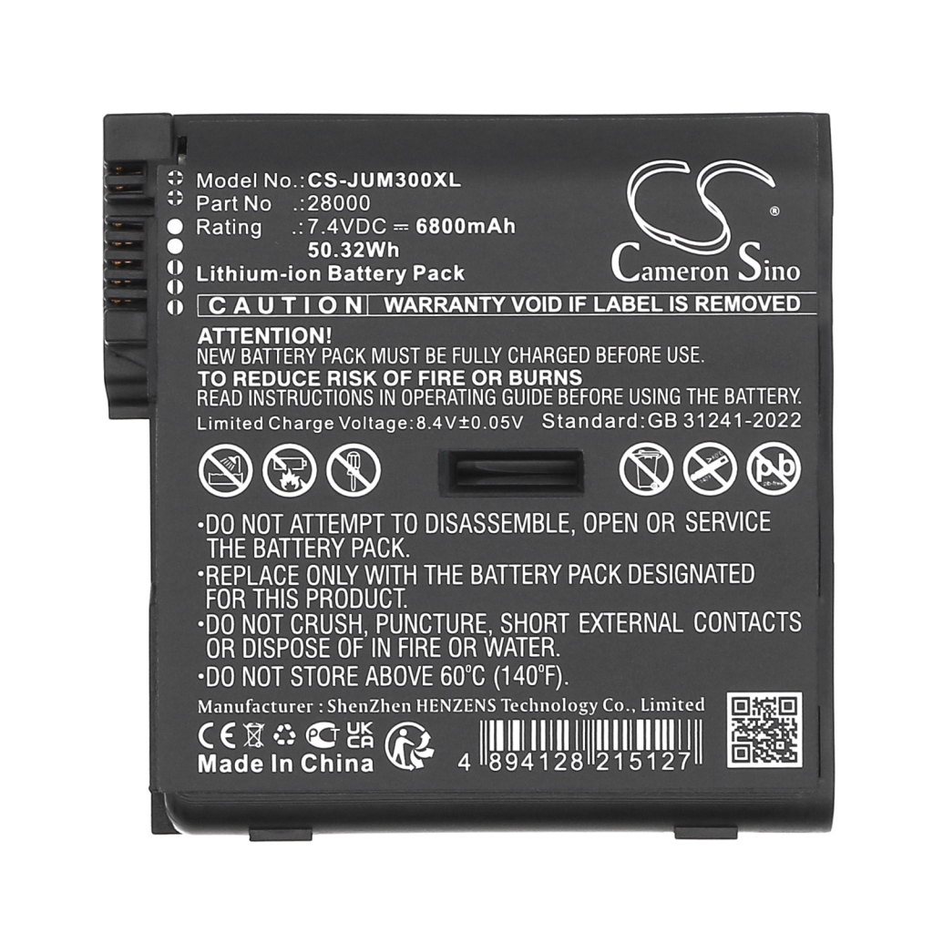 Compatible battery replacement for Juniper 28000