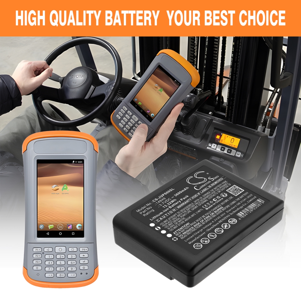 Compatible battery replacement for Juniper 14849