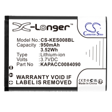 Kompatibler Ersatzakku für Kap else KAPACC0084090