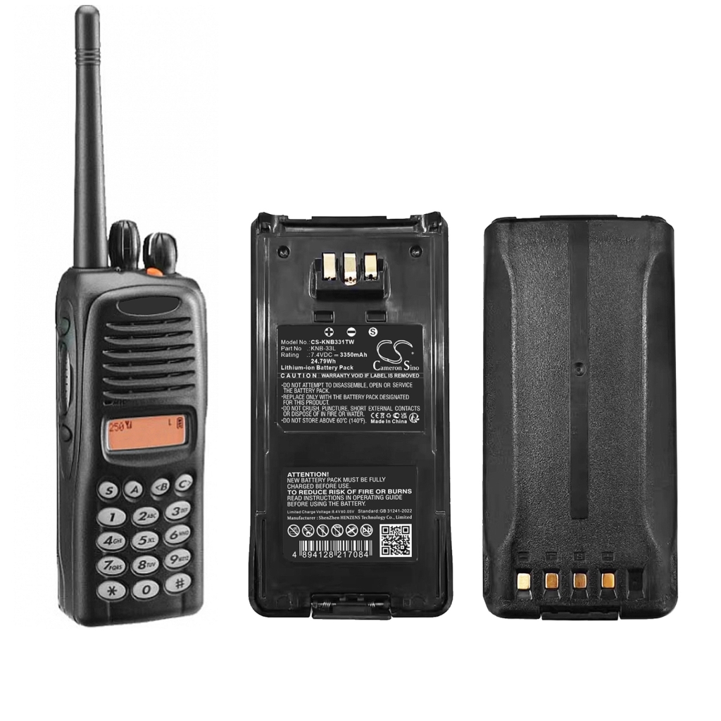 Two-Way Radio Battery Kenwood CS-KNB331TW