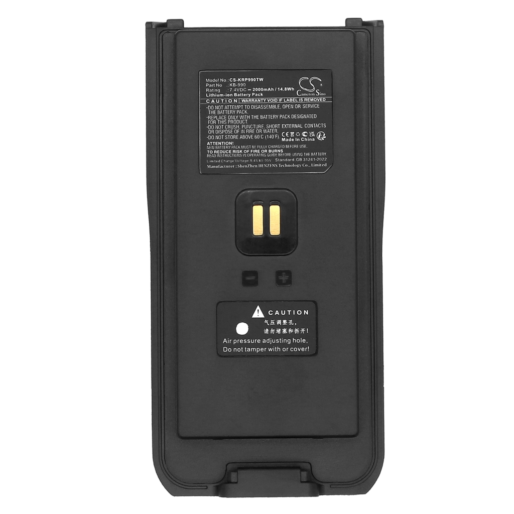 Walkie-Talkie Akkus Kirisun CS-KRP990TW