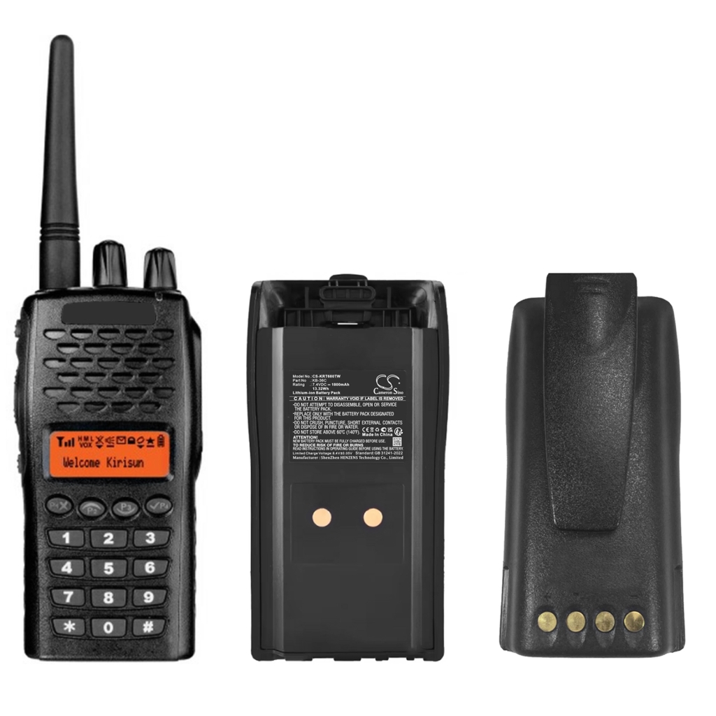 Two-Way Radio Battery Kirisun CS-KRT680TW