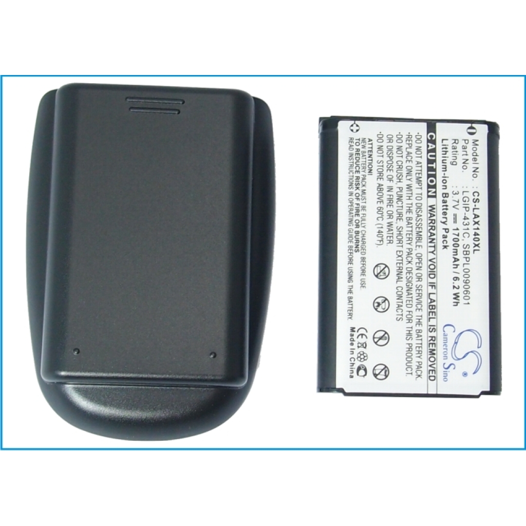 Akku kompatibel mit LG CS-LAX140XL