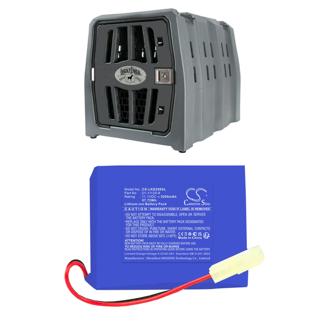 Batterien für Sportausrüstung Lucky duck CS-LKD208SL