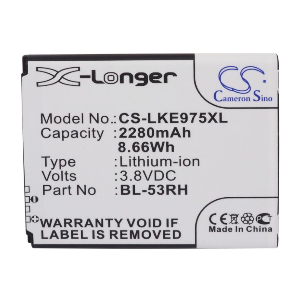 Akku kompatibel mit LG CS-LKE975XL