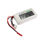 Battery compatibleWith RC hobby batteries