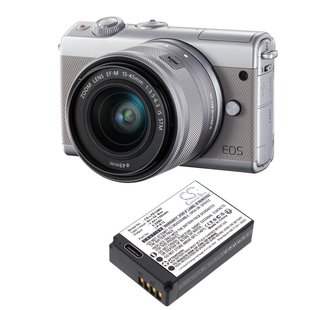 Kamera Akkus Canon EOS M2