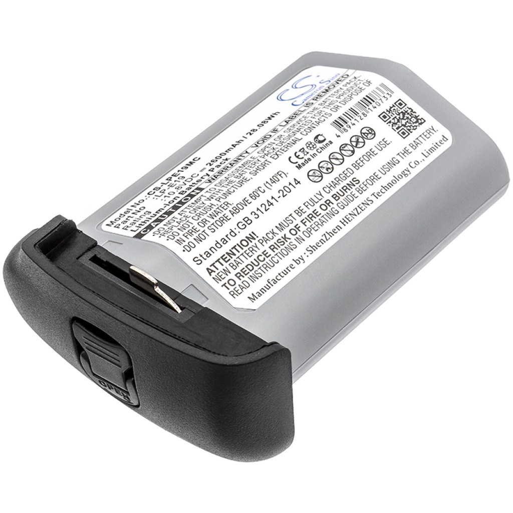 Kamera Akkus Canon CS-LPE19MC