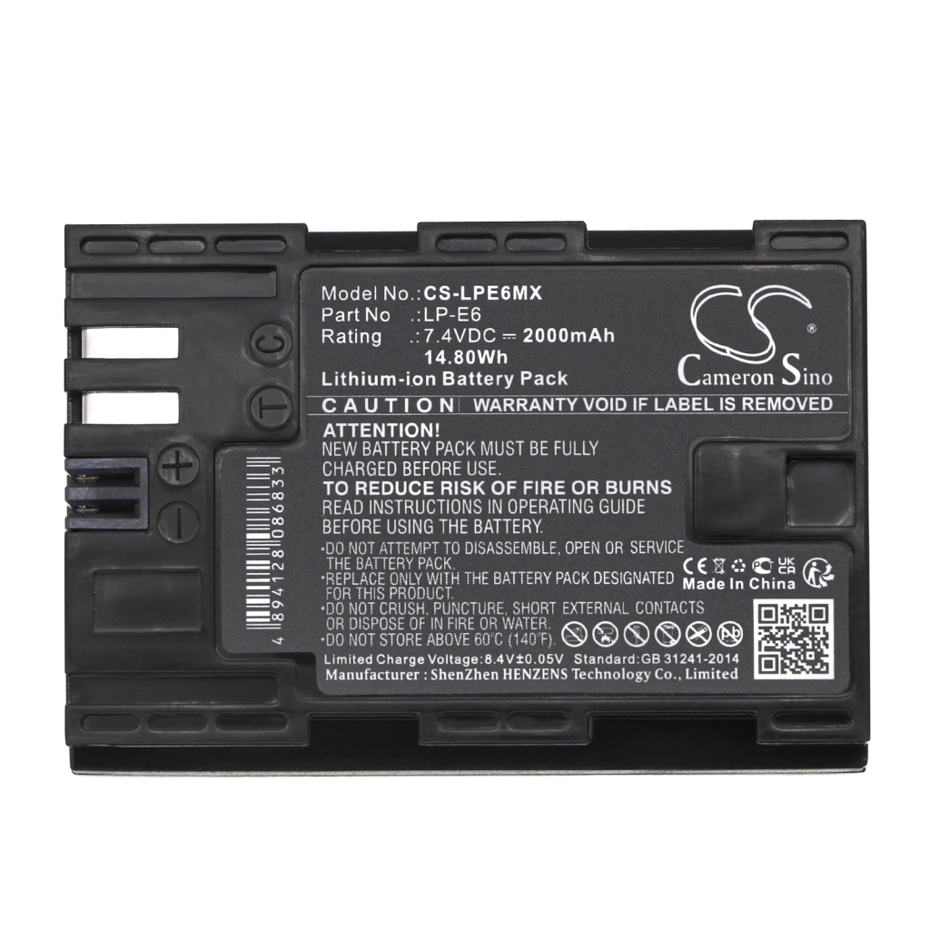 Battery Replaces LP-E6N