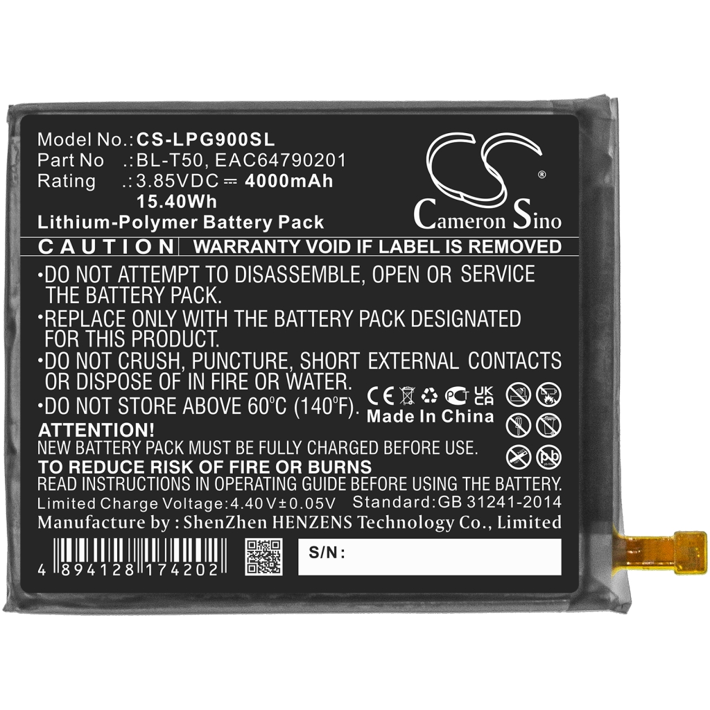 Handy Akkus LG Velvet 5G