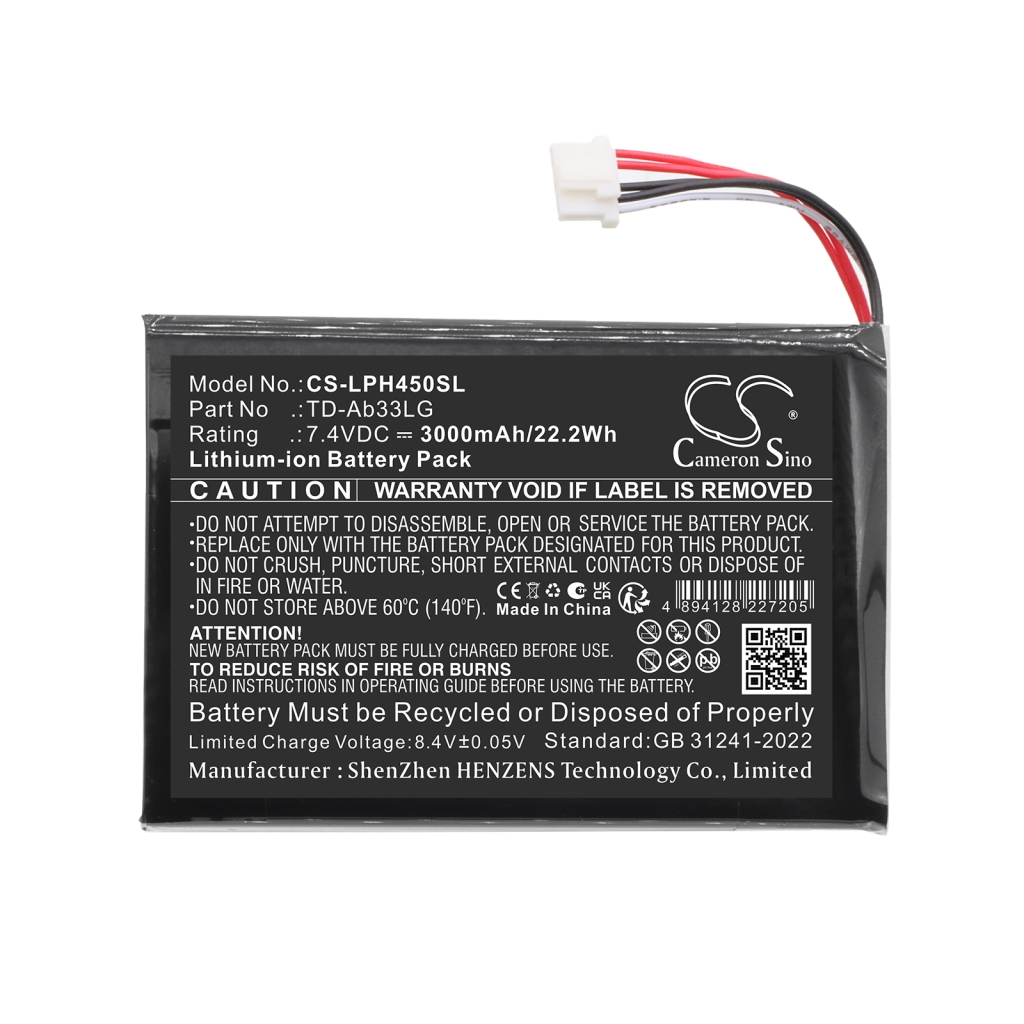 Akku kompatibel mit Lg CS-LPH450SL