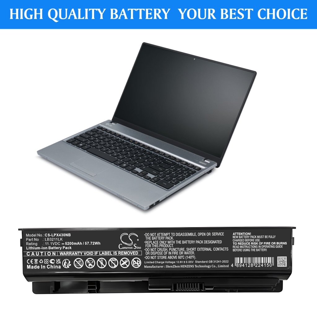 Battery Replaces EAC61679004