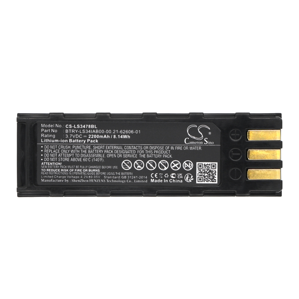 Battery Replaces BTRY-LS34IAB00-00