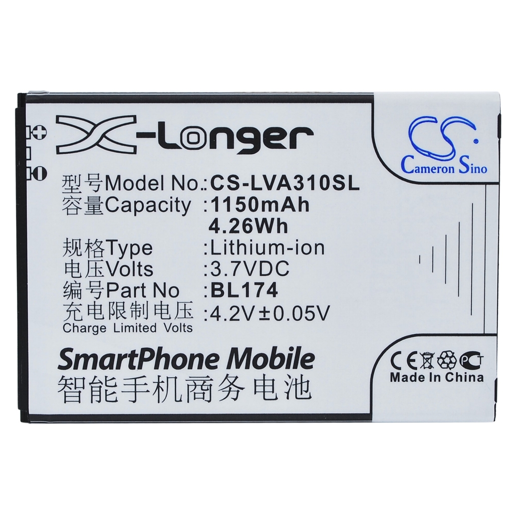 Compatible battery replacement for LENOVO BL174