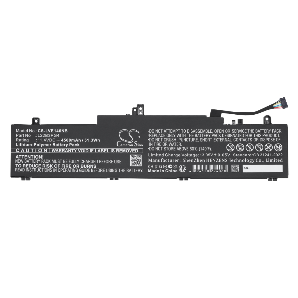 Notebook battery Lenovo CS-LVE146NB