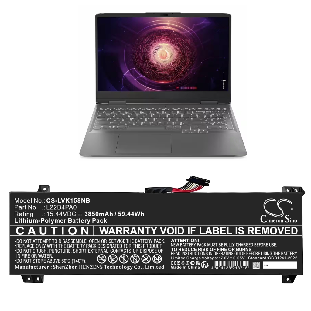 Laptop Akkus Lenovo CS-LVK158NB