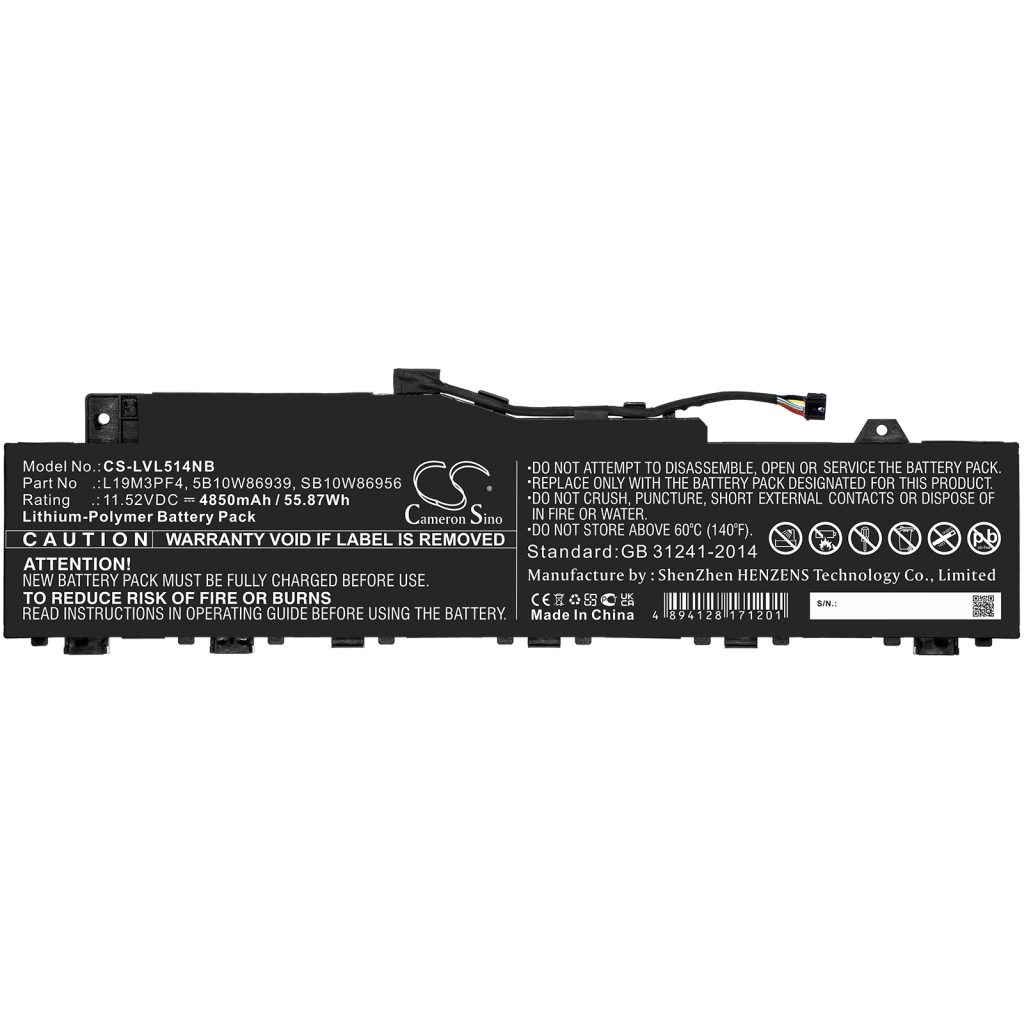 Notebook battery Lenovo ideapad 5-14ARE05 81YM00B6AU