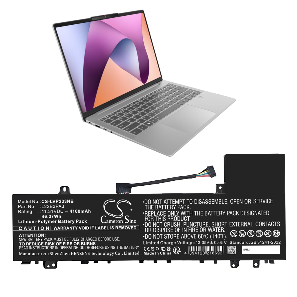 Laptop Akkus Lenovo CS-LVP233NB