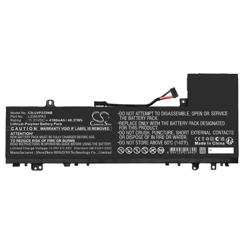 Laptop Akkus Lenovo CS-LVP233NB