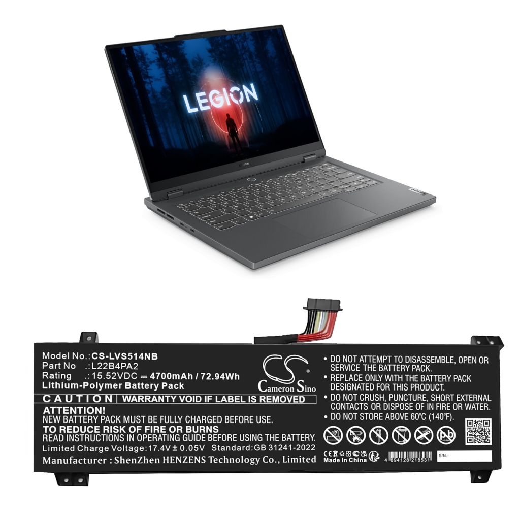 Laptop Akkus Lenovo CS-LVS514NB