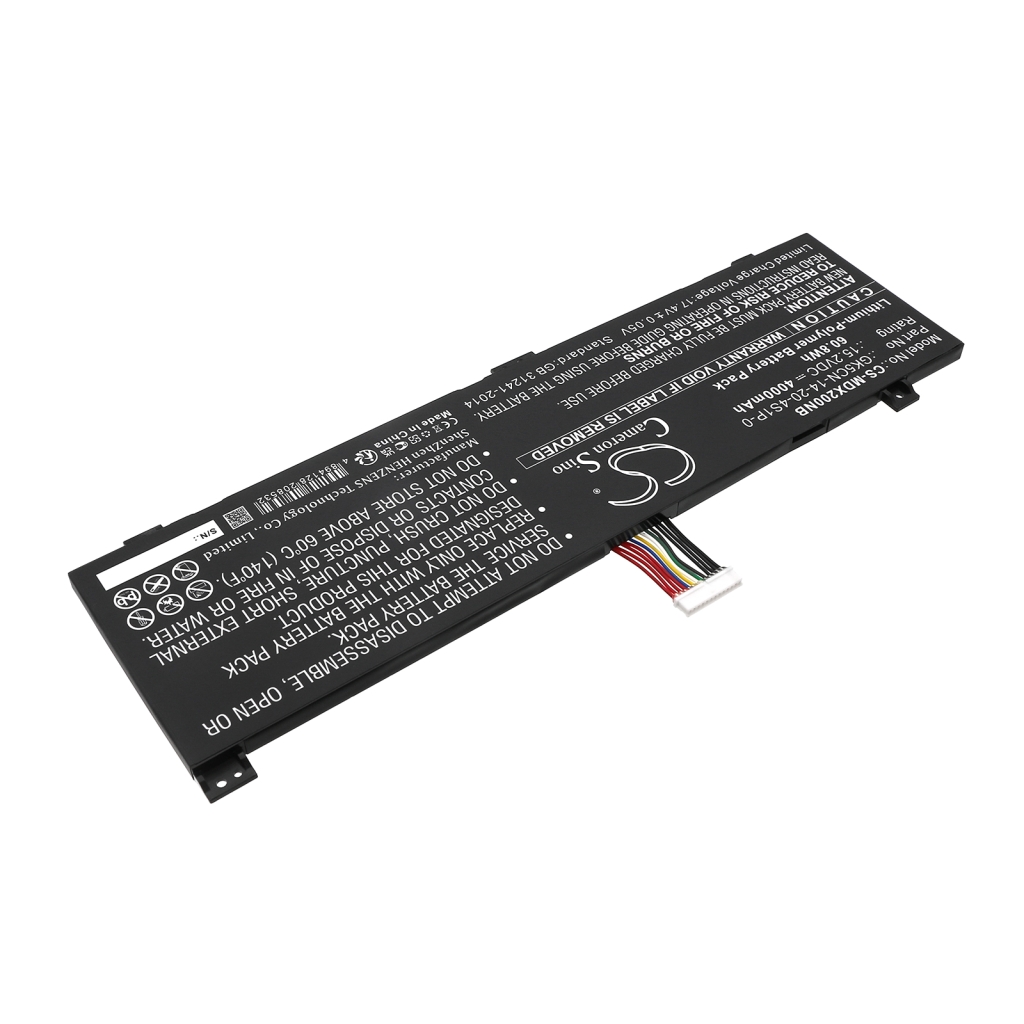 Notebook battery Tongfang CS-MDX200NB