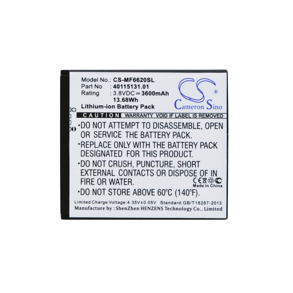 Hotspot-Akku Novatel wireless CS-MF6620SL