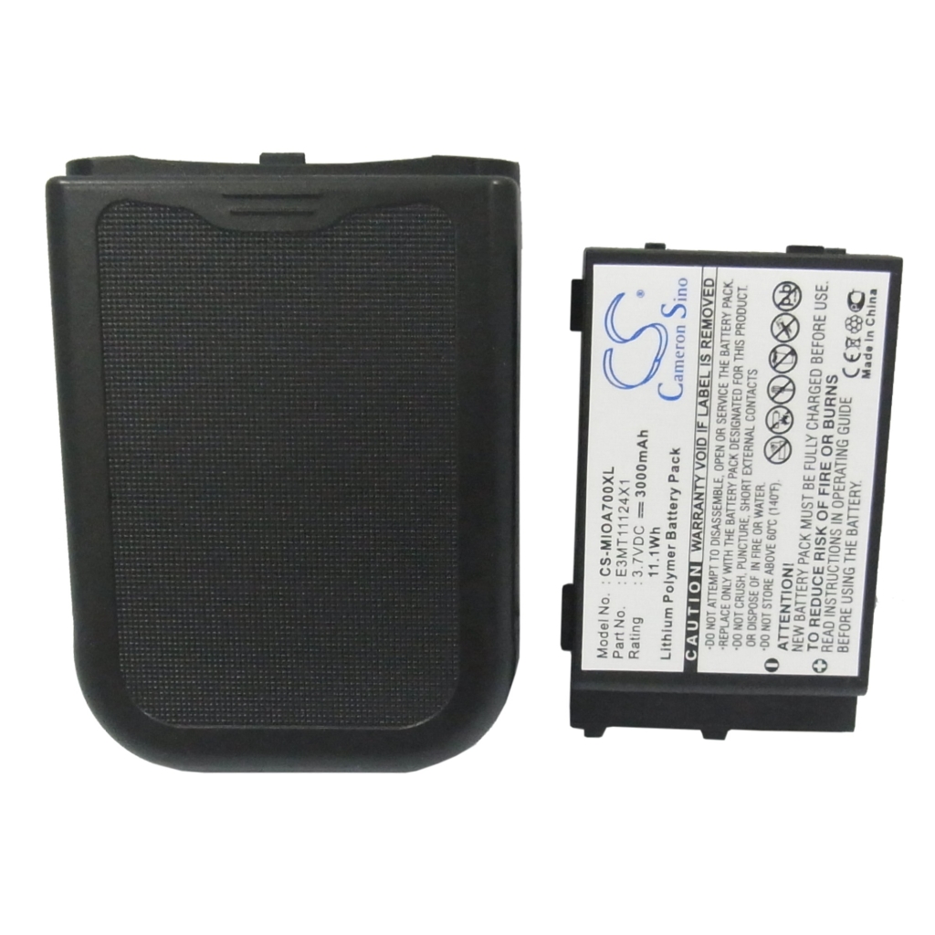 Akku kompatibel mit Mitac CS-MIOA700XL