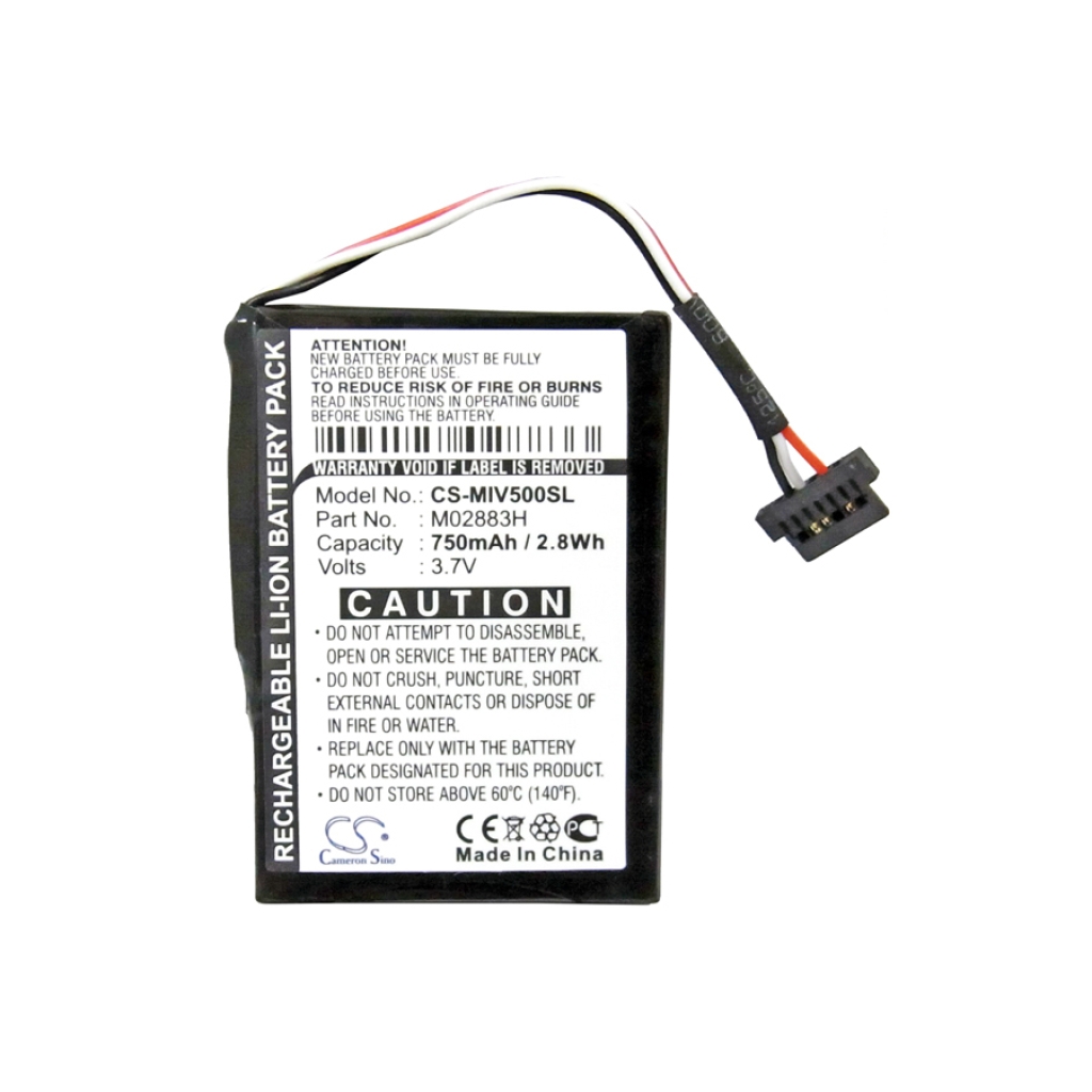 GPS, Navigator Battery Mitac Mio Moov 560