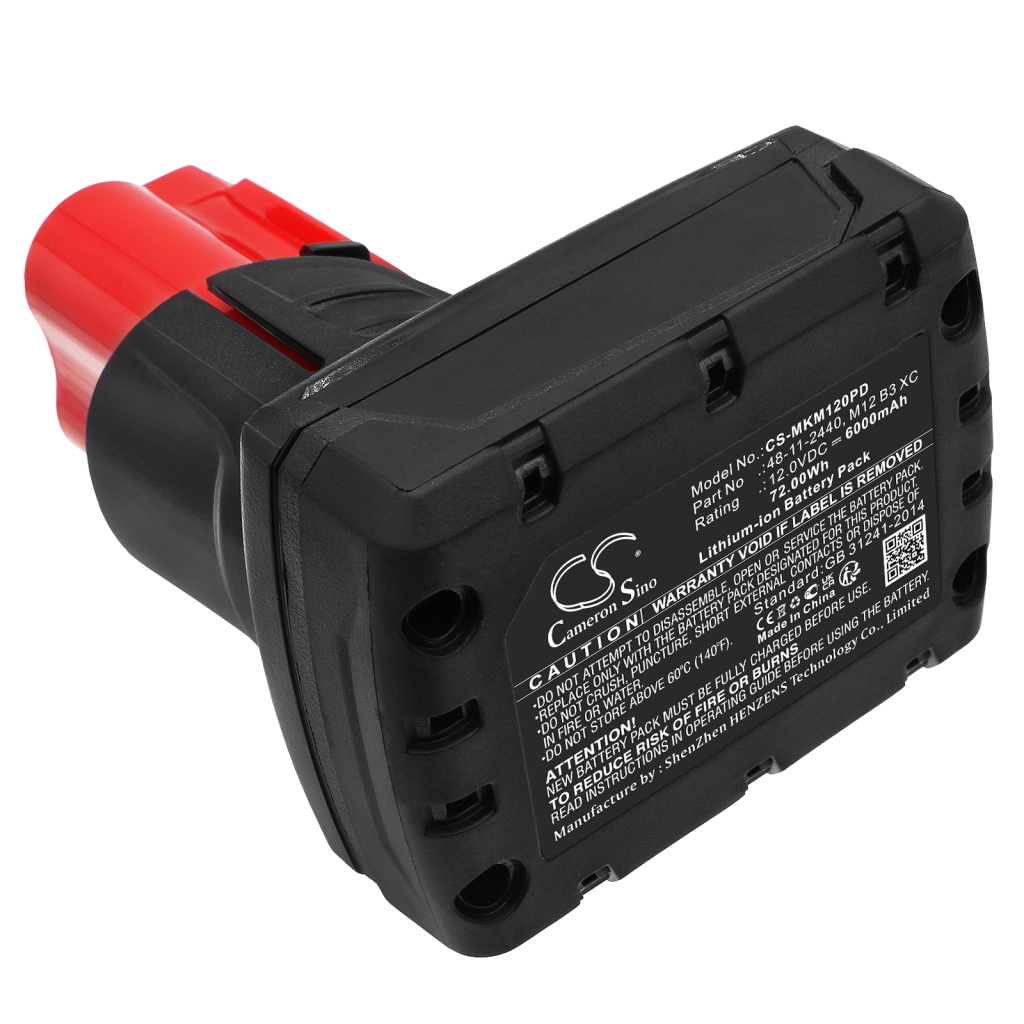 Battery industrial Milwaukee M12 CIW38-0