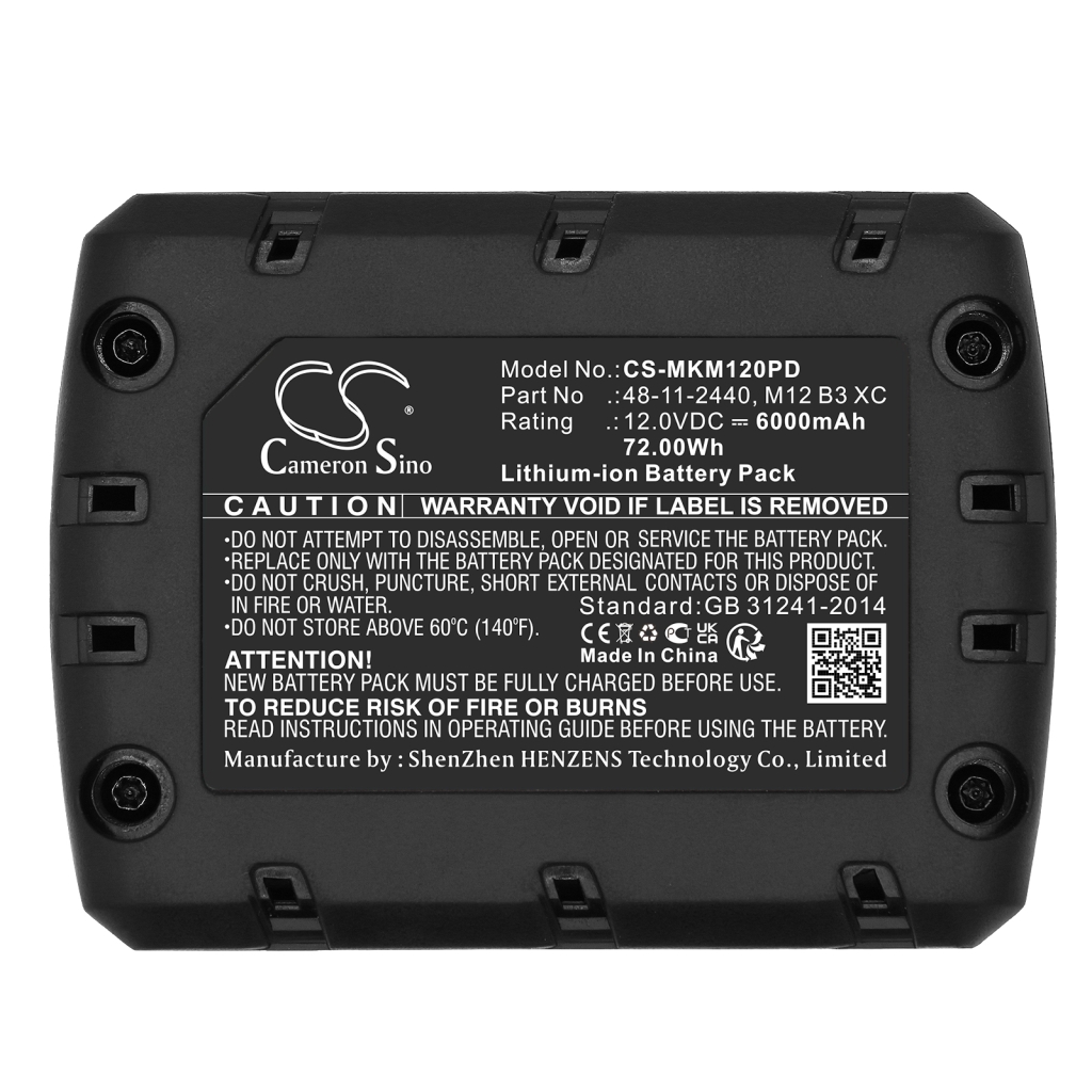 Battery industrial Milwaukee M12 CIW38-0