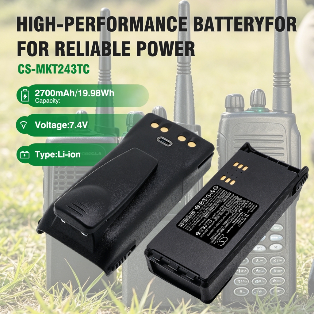 Akku kompatibel mit Motorola CS-MKT243TC