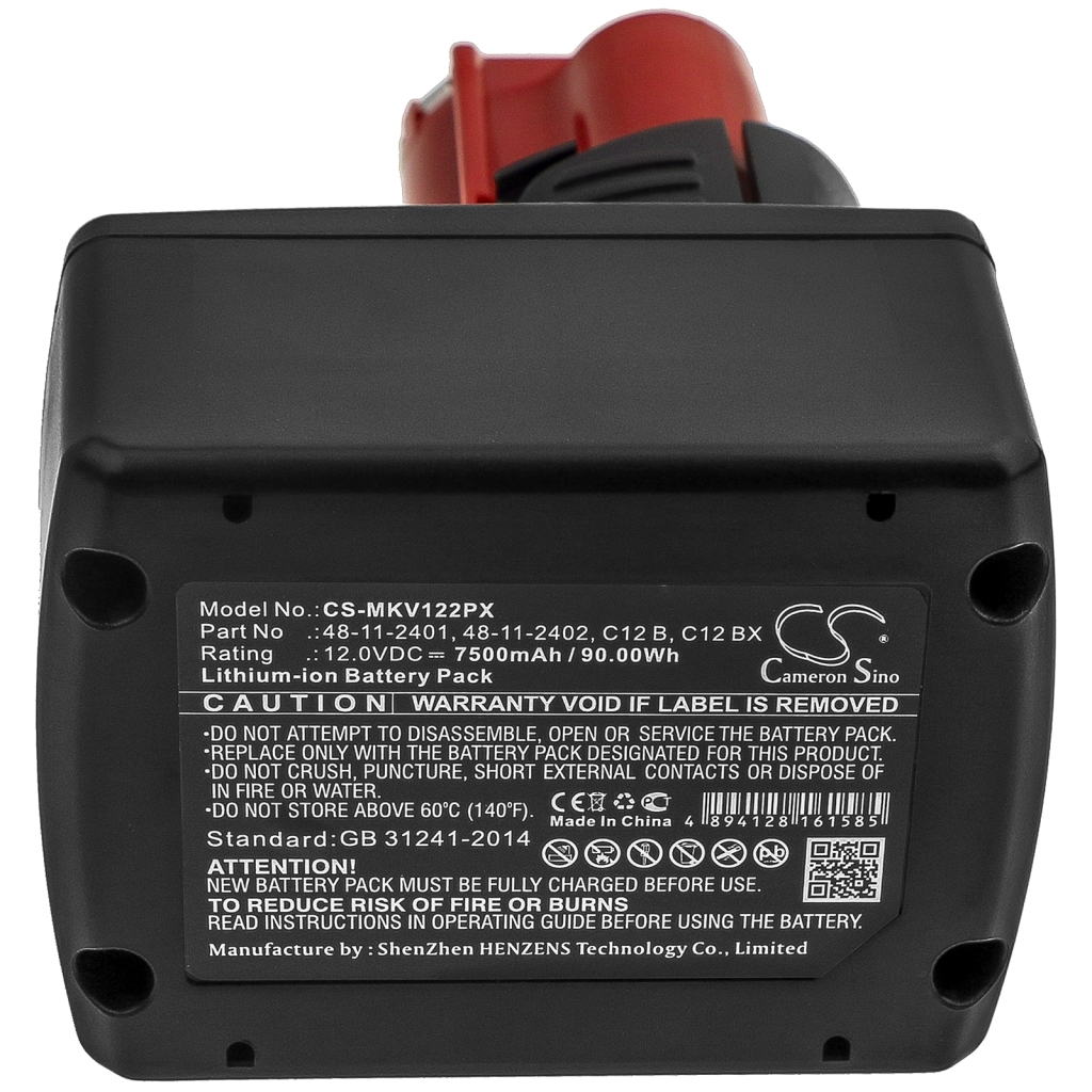 Battery industrial Milwaukee M12 BS-402C